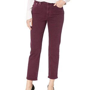 LAUREN RALPH LAUREN PREMIER STRAIGHT ANKLE JEANS
